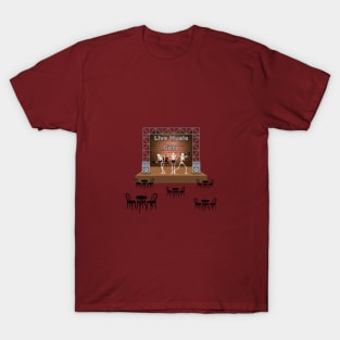 live music cafe- music is life T-Shirt